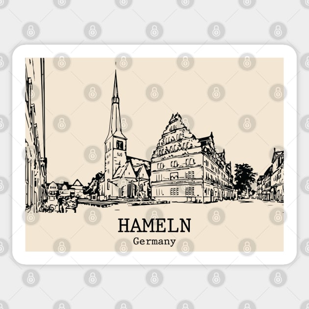Hameln - Germany Sticker by Lakeric